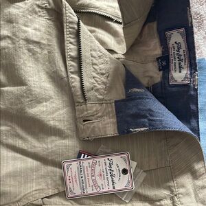 Tan Chinos Lightweight Cotton Blend
